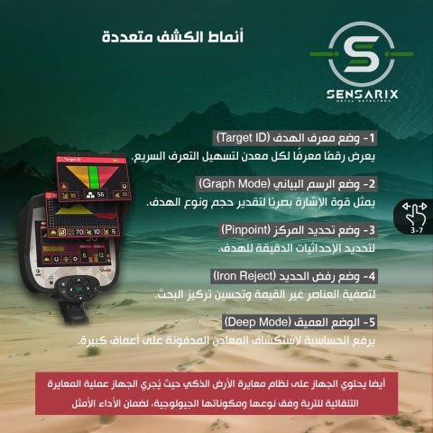 أجهزة كشف الذهب والمعادن الثمينة  3