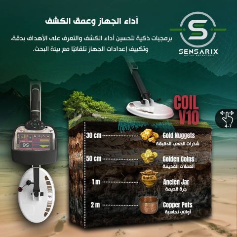 أجهزة كشف الذهب والمعادن الثمينة  4