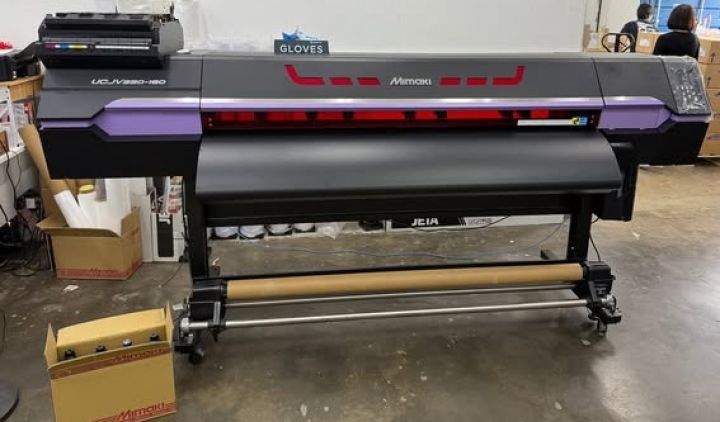 Mimaki UCJV330-160 UV-LED Inkjet Printer Cutter