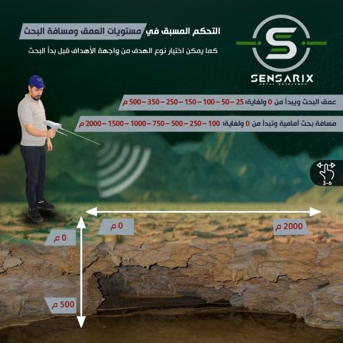 أجهزة كشف المعادن الثمينة والذهب والأحجار الكريمة 3