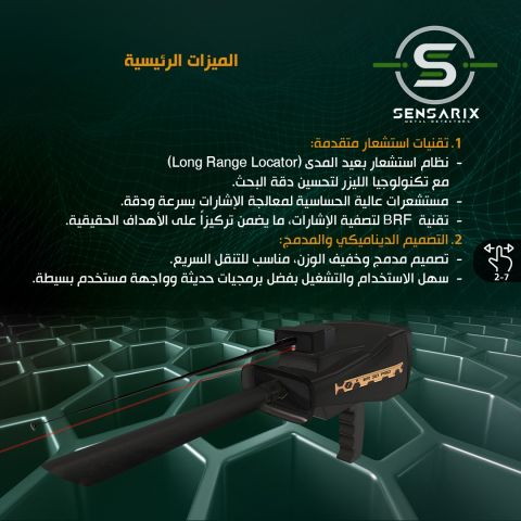 جهاز كشف الذهب والمعادن المتطور BR 20 pro 2