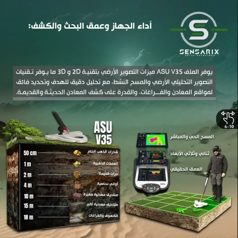 Quantum VX900 الافضل للكشف عن المعادن والذهب  6