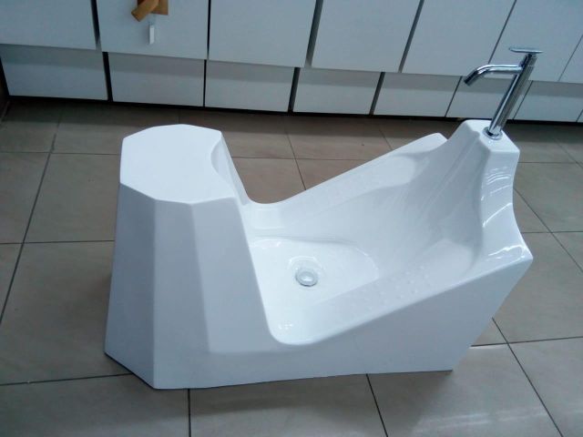 بانيوهات فوق البلاط بكل الأشكال والمقاسات بدون تكسير 3