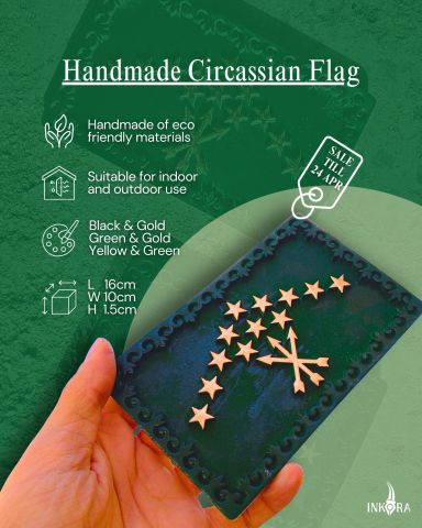 Circassian Flag For Sale Adygea Flag Day in Syria 0949336958 